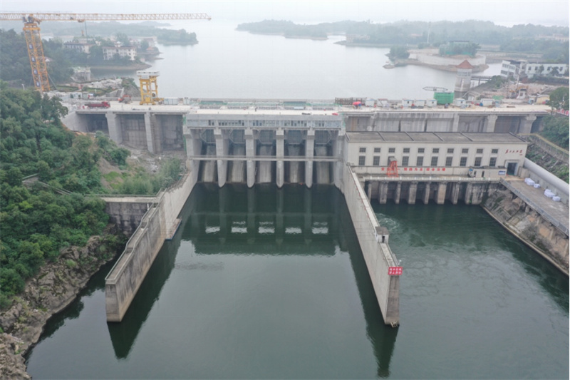 冲刺四季度 决战全年胜丨陆水水库除险加固工程顺利通过下闸蓄水验收